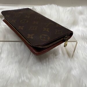 Vintage Louis Vuitton Monogram Portomone Zipper Round Long Wallet